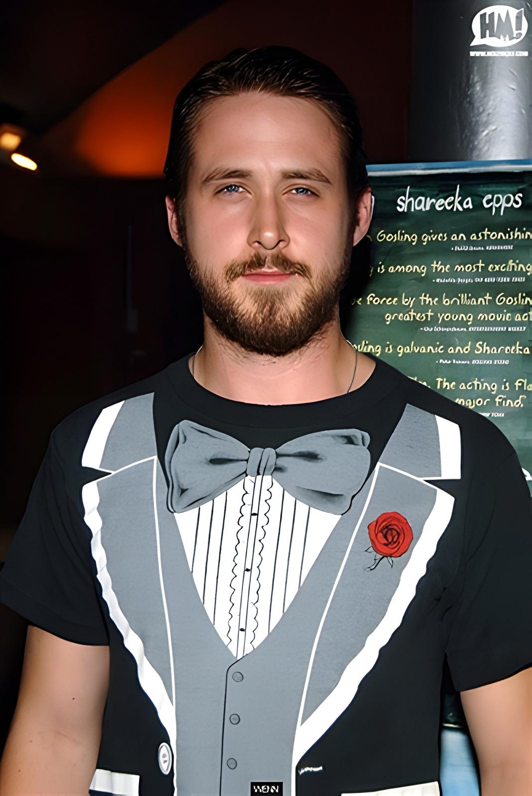 Famous Design Tuxedo T-Shirt